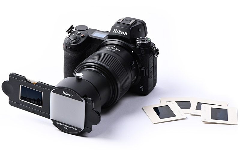 Nikon Macro MC Z 50 mm Digitalización de película ES-2