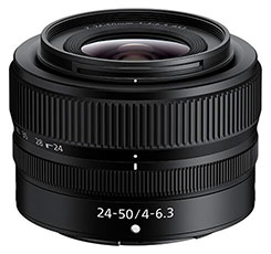 NIKKOR Z 24-50mm f/4-6.3 Lens | Nikon Z Series