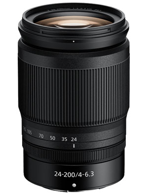 NIKKOR Z 24-200mm f/4-6.3 VR Zoom Lens | Mirrorless Lens