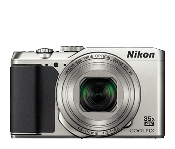 NIKON - Appareil compact numérique Coolpix A900 argent - 20,3Mpx - zoom 35x  (24-840mm) - écran 7,5cm pivotable