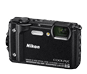 Black option for COOLPIX W300