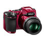 Red option for COOLPIX L830