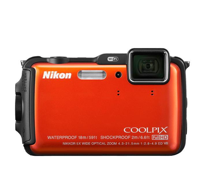 Nikon COOLPIX AW120 | Compact Rugged Digital Camera w/ WiFi