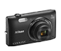 Negro  COOLPIX S5300