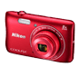 Red option for COOLPIX S3700