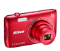 Red option for COOLPIX S3700