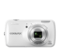 White  COOLPIX S800c
