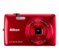 Red option for COOLPIX S4300