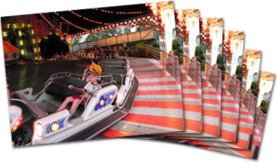 Sequence of photos demonstrating the COOLPIX S6300's fast continuous shooting.