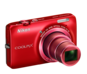 Red option for COOLPIX S6300