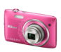 Decorative Pink option for COOLPIX S3500