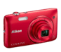 Red  COOLPIX S3500