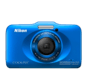 Blue option for COOLPIX S31