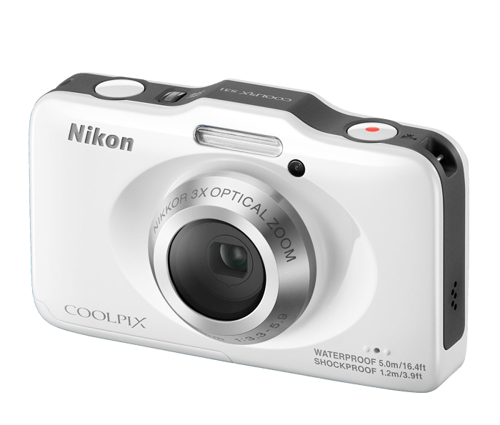 Nikon COOLPIX S31 digital camera | waterproof digital camera from