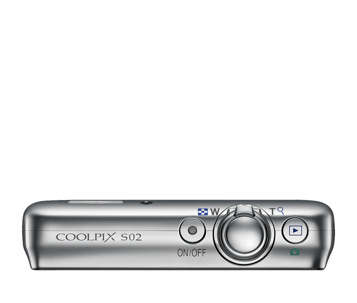 Nikon COOLPIX S02 Digital Camera | Compact and Portable Digital 