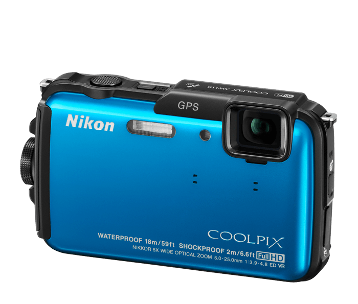 The Nikon Coolpix AW120 is tough and connected with WiFi and GPS