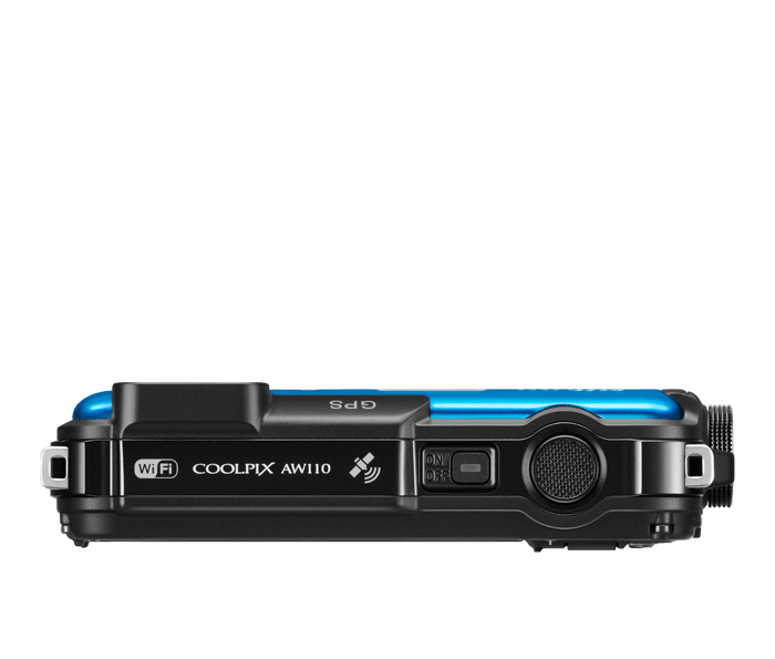 Cámara acuática  Nikon Coolpix AW110 Negra, Full HD, sumergible 18 m