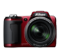 Red  COOLPIX L110