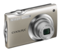 Champagne Silver option for COOLPIX S4000