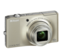 Champagne Silver option for COOLPIX S8000
