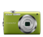 Green  COOLPIX S3000
