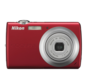 Red option for COOLPIX S203