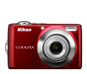 Red  COOLPIX L24