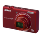 Red option for COOLPIX S6200
