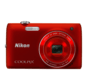 Red option for COOLPIX S4100