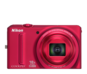Red option for COOLPIX S9100