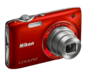 Red option for COOLPIX S3100