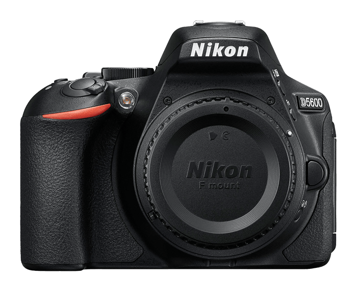 Nikon D5600 DSLR Camera (Body Only) (Intl Model) Includes 64GB Memory Kit 