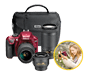  option for D3400 Triple Lens Parent's Camera Kit