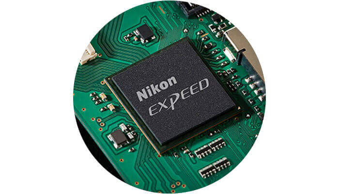 Photo of the EXPEED 5 processor