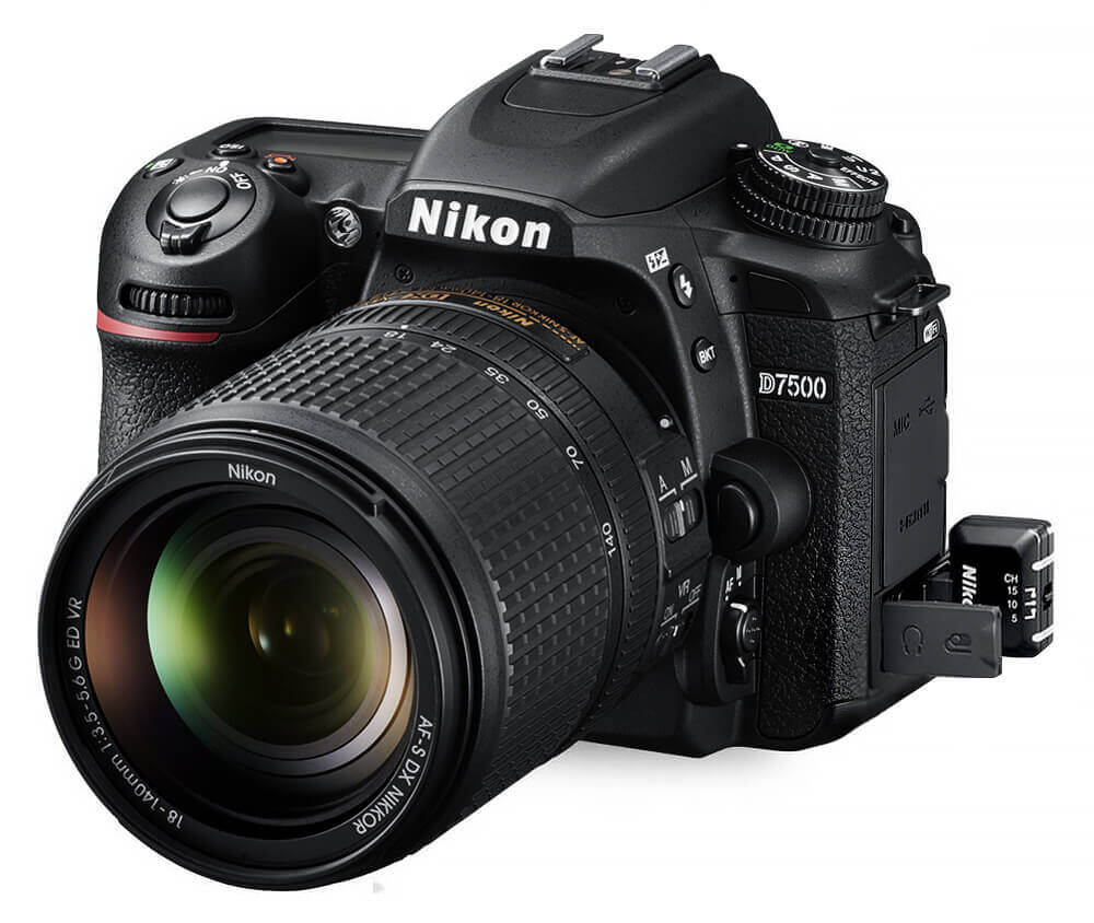 Cámara Nikon D7500 Body DX SLR Negra