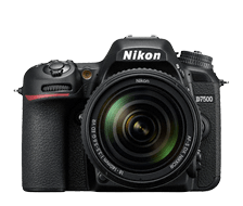 Cámara Nikon D7500 Body DX SLR Negra