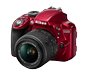 Red  D3300