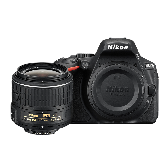 Opcional panel tierra principal Nikon D5500 18-55mm VR II Lens Kit Digital SLR Cameras | Nikon