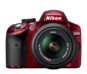 Red option for D3200