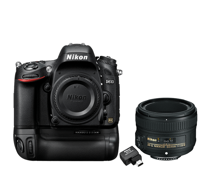 Give birth Claim snow Nikon D610 50mm Lens Kit Digital SLR Cameras | Nikon