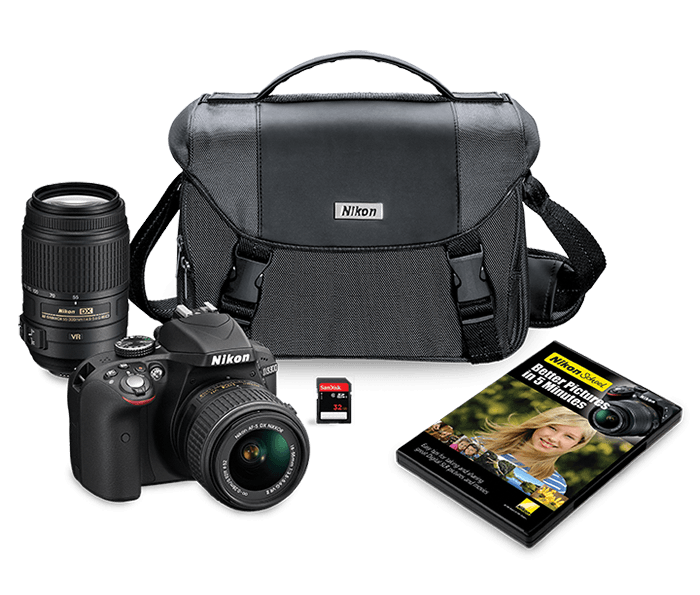 Nikon D5300 Two Lens Kit Digital SLR Cameras | Nikon