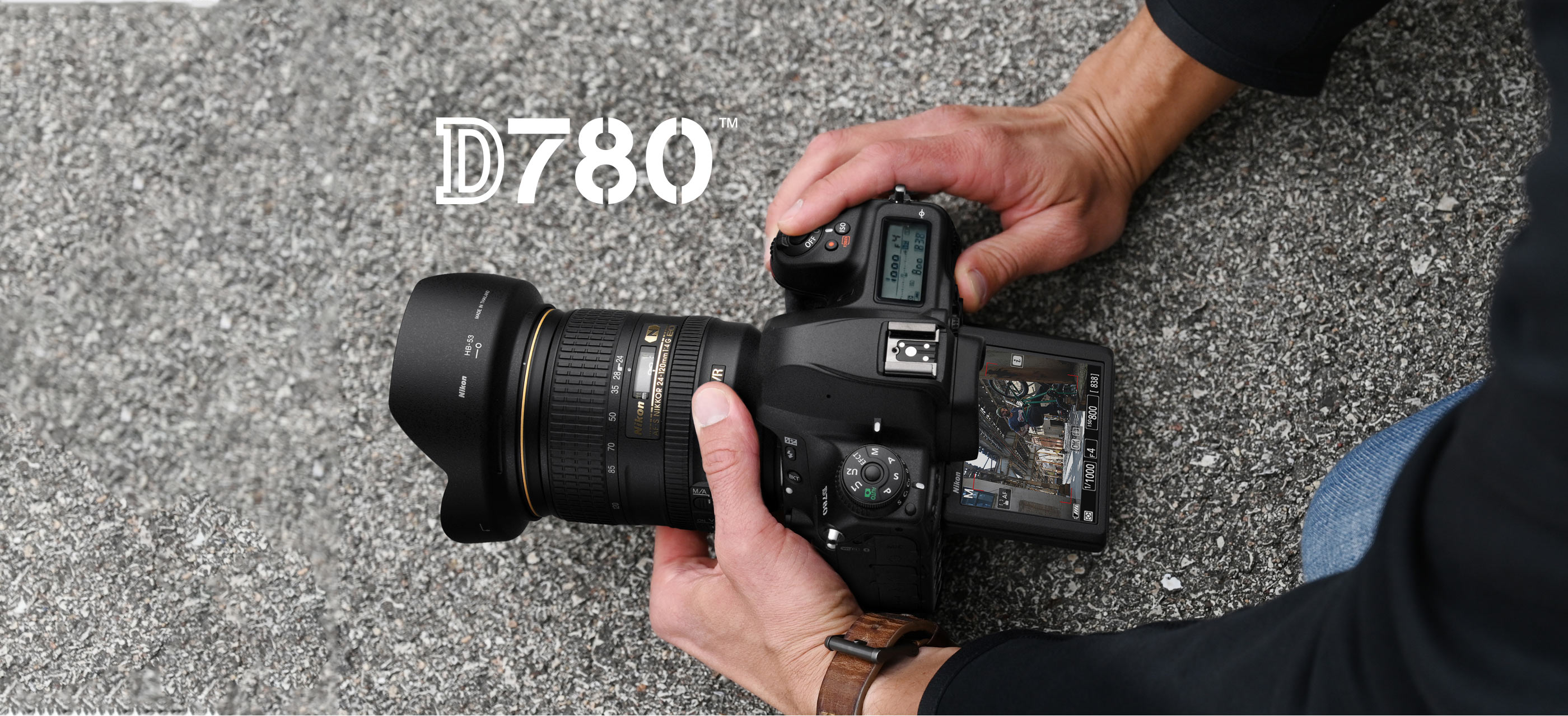 Nikon black D780 camera