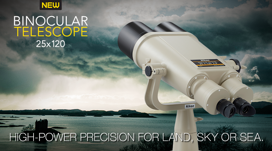 pakket psychologie van mening zijn Nikon 25x120 Binocular Telescope With Fork Mount | Nikon