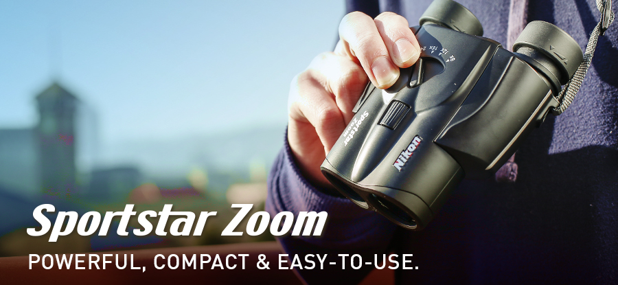 Nikon 双眼鏡 SPORTSTAR ZOOM 8-24X25 ブラック