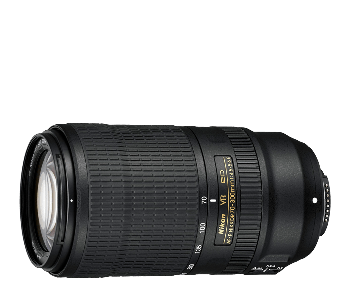 Nikon AF-P NIKKOR 70-300mm f/4.5-5.6E ED VR Lens | Interchangeable 