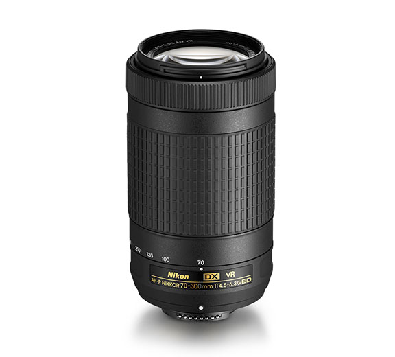 photo of the AF-P DX NIKKOR 70-300mm f/4.5-6.3G ED VR lens