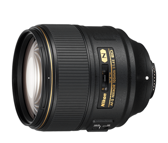 105mm camera lens