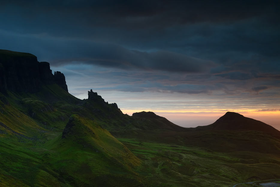 Fotografía de un paisaje con poca luz tomada con un AF-S NIKKOR 50mm f/1.8G