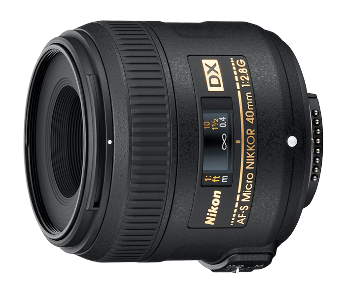 柔らかな質感の ニコン AF-s MICRO NIKKOR 40mm f2.8G レンズ(単焦点