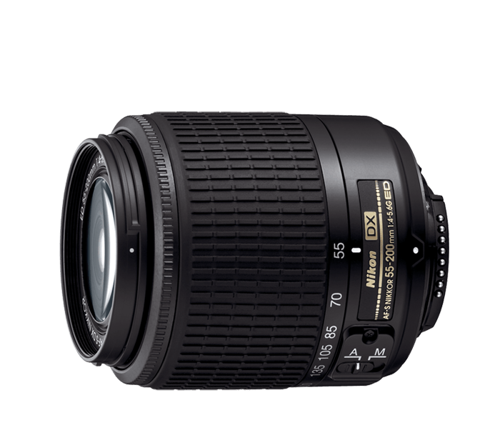 AF-S DX Zoom-NIKKOR 55-200mm f/4-5.6G ED from Nikon